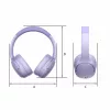 Auriculares MANTA HDP1001PU Rytmo Elegance morado over-ear con cable, modelo HDP1001PU