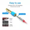 Adaptador de audio 6.35MM a 3.5MM / VAB-S01-L Vention
