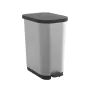 Cubo de pedal ROTHO Ribo Silver - 35 l