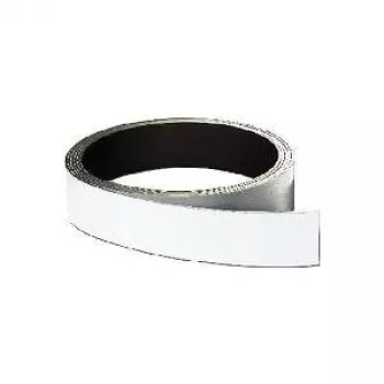 Cinta magnética Franken LS40 40 mm x 10 m, 0,8 mm de grosor, blanca