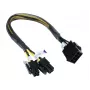 Cable alargador de fuente de alimentación de 8 pines Akasa AK-CB8-8-EXT, 30 cm