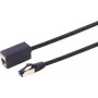 Cable de red S/CONN 08-44055 negro 5 m Cat8.1 S/FTP RJ-45