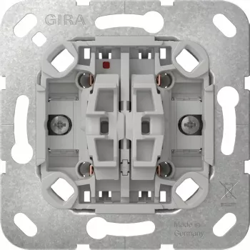 gira mecanismo de interruptor basculante 315900 — módulo basculante unipolar para interruptores de pared