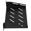 Extralink estante 1U para armarios de pared 10 negro