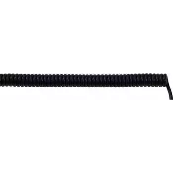 LAPP 73220252 cable espiral UNITRONIC® SPIRAL 300 mm / 1200 mm 4 x 0,25 mm² negro 5 uds. (73220252)