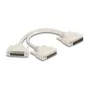 Cable serie DeLOCK beige 0,3 m DB-25 65959