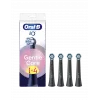 Oral-B iO Gentle Care cabezales de cepillo de repuesto, negro, 4 uds.