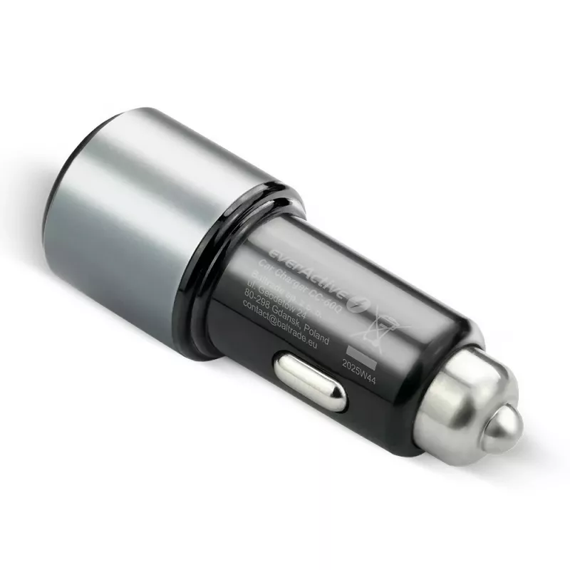 Cargador de coche everActive CC-60Q, QC3.0, hasta 83W, adaptador de red USB para coche