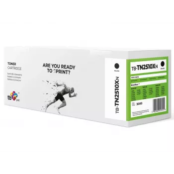 Tóner para Brother TN2510XL TB-TN2510XN BK 100% nuevo