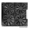 Divisor de radiador Watercool MO-RA X-Splitter para ventiladores Noctua NF-A20
