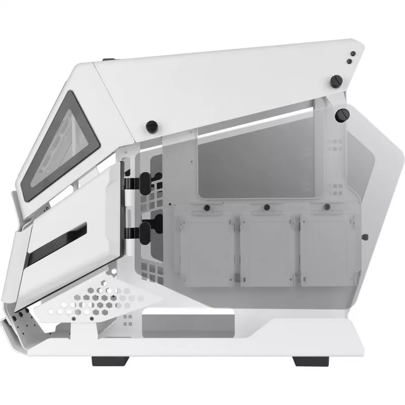Caja de PC Thermaltake AH T200 Snow Micro Tower blanca