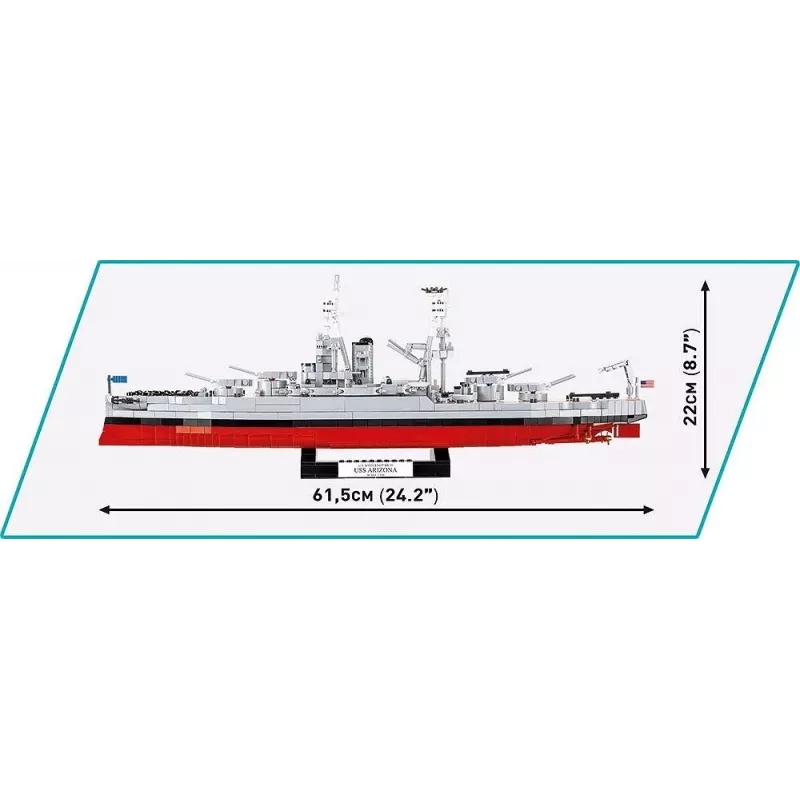 Bloques USS Arizona BB-39 2046 piezas