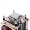 Disipador de CPU Noctua NH-U9DX i4, disipador de aluminio con dos ventiladores de 92 mm, altura 125 mm, para LGA 2011-v3