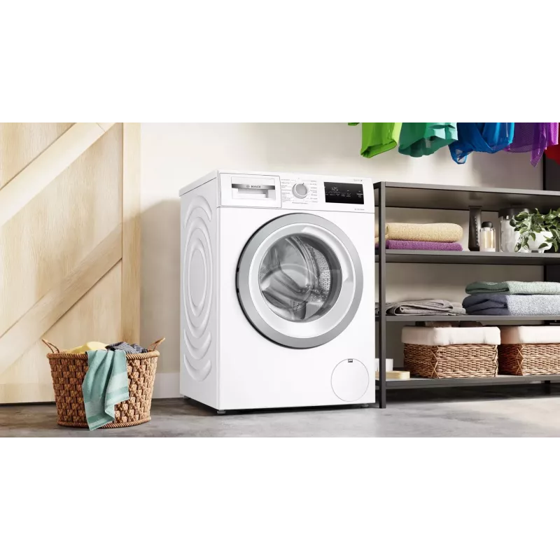 Lavadora de carga frontal Bosch WAN2813APL Series 4 8 kg 1400 rpm blanca