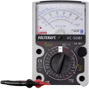 VOLTCRAFT VC-5081 Multímetro de mano analógico CAT III 500 V (VC-5081)