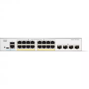 Switch gestionado Cisco Catalyst 1300-16P-4X 16 puertos GE PoE 4x10GE SFP+