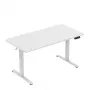 Escritorio mark adler Leader 7.3 Blanco — estación de trabajo ergonómica de altura ajustable