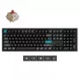 Teclado mecánico Keychron Q6 Ultra 8K — Full-Size (100 %), USB + RF inalámbrico + Bluetooth, RGB, negro