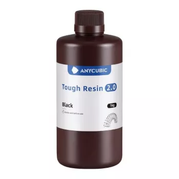 Resina fotopolímera AnyCubic Tough Resin 2.0 negra 1 kg SRX2BK-101A