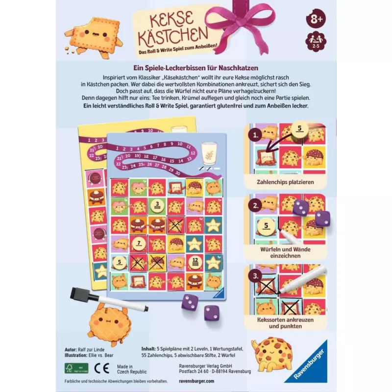 Ravensburger Cookie Box juego de dados