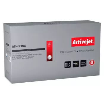 Tóner ActiveJet ATH-53NX negro, compatible con HP 53X/Canon CRG-715H, 7.900 páginas, pack individual