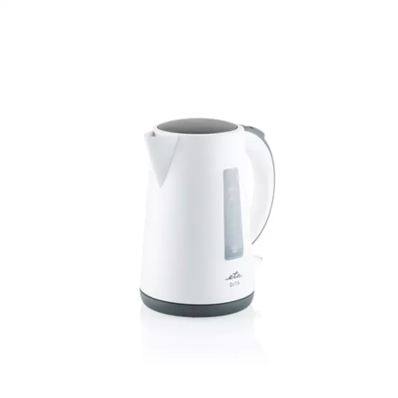 ETA | Hervidor | ETA160390000 | Eléctrico | 2200 W | 1,7 L | Plástico | Base giratoria 360° | Blanco