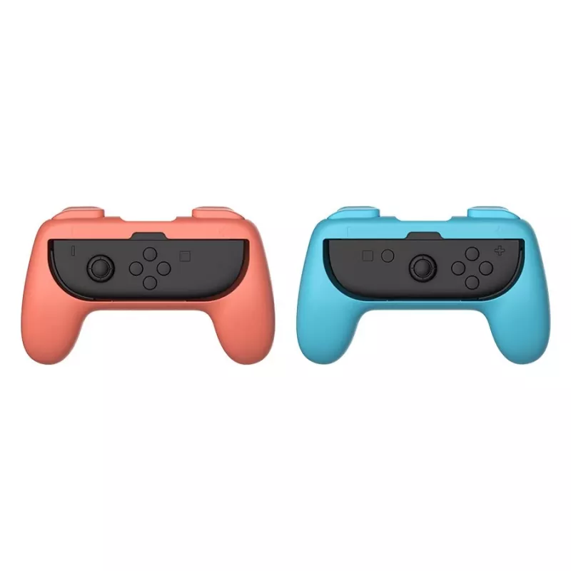 Empuñadura para mando Subsonic Joy-Cons Comfort Grip Switch y Switch 2 rosa turquesa