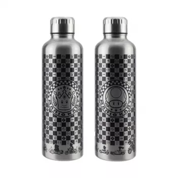 Botella de agua metálica Paladone Super Mario MarioKart