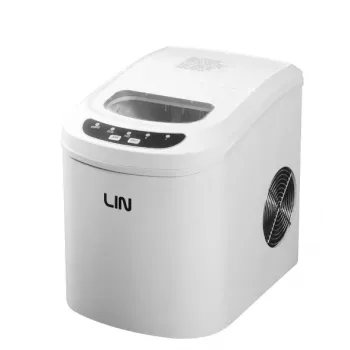 Máquina de hielo portátil LIN ICE PRO-W12 blanca