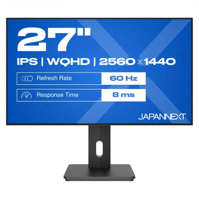 JAPANNEXT JN-27IPS4FLWQHDR-HSP 16:9 HDMI/DP WQHD - pantalla plana (TFT/LCD)