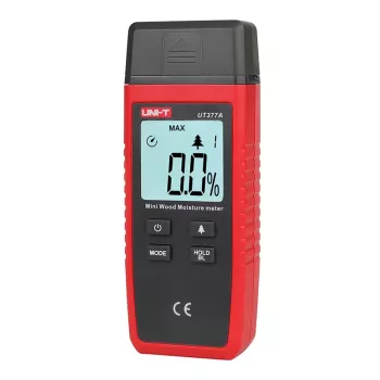 Medidor de humedad UNI-T UT377A para madera y materiales de construcción, medidor de humedad de mano compacto