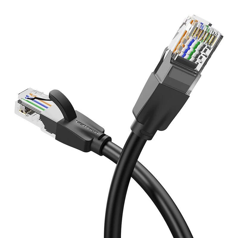 Cable de red CAT.6 UTP/5M negro Ibebj Vention