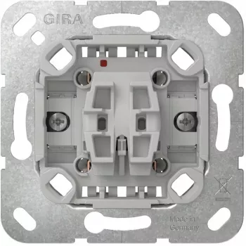 Mecanismo de interruptor basculante Gira 310600 para marcos de interruptor basculante — control unipolar, blanco