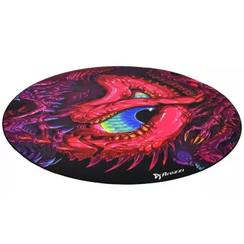 Alfombrilla protectora de suelo Arozzi Zona Redonda | Crawling Chaos — alfombrilla redonda protectora para ruedas de silla y suelo, modelo AZ-ZONA-PAD-CHAOS