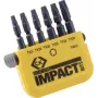 Juego de puntas C.K. 6 piezas TORX Torsion Control Technologie (T4513)