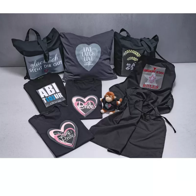 Papel de transferencia para camisetas Herma A4 para textiles oscuros y negros 20 hojas 4527 (4527)