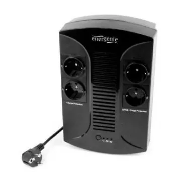 Sistema de alimentación ininterrumpida (SAI) EnerGenie EG-UPS-001 Line-Interactive 0,65 kVA 390 W 4 salidas de CA