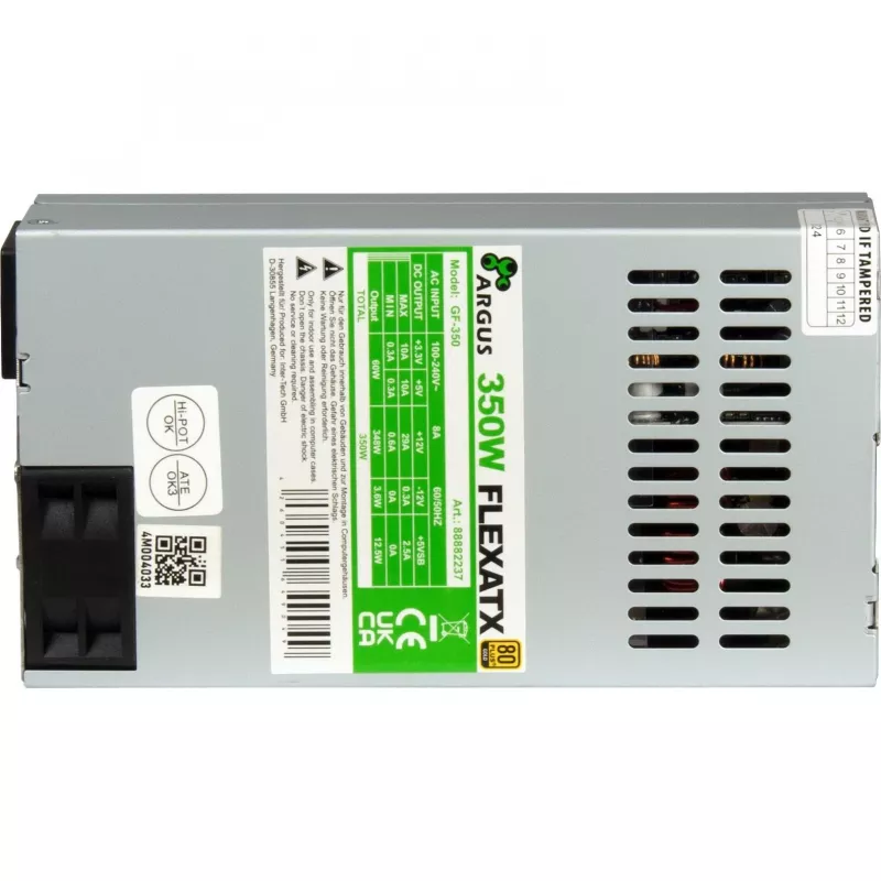 Fuente de alimentación Inter-Tech 350W Flex ATX GF-350 BULK - Fuente de alimentación para PC/servidor - ATX (88882237)