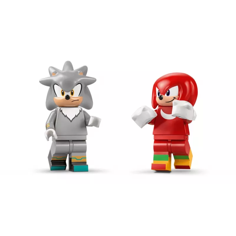 LEGO SONIC THE HEDGEHOG 77118 El coche de Silver contra el monster truck de Knuckles