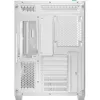 Caja de PC DeepCool CG530 WH Midi Tower – ATX/Micro ATX/ITX, cristal templado, 2 bahías de 3,5