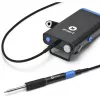 Estación de soldadura portátil Fixhub Power Series, soldador negro/azul, 100 vatios, USB-C, powerstation