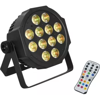 Lámpara de suelo LED EUROLITE SLS-12 QCL 12x4W RGBW — 12x4W RGBW, LED QCL