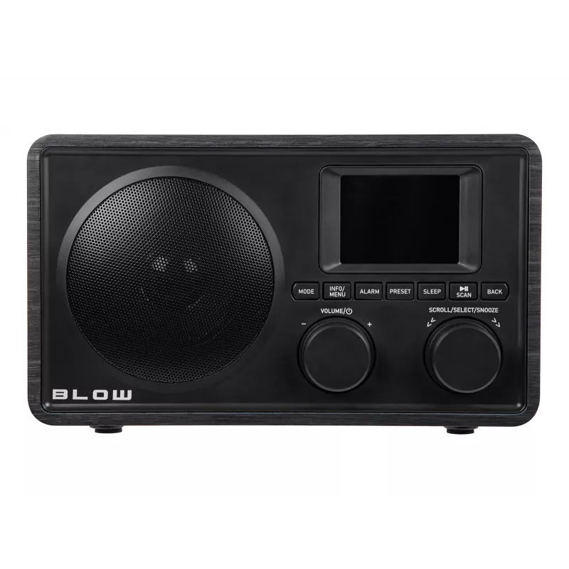 BLOW radio de cocina RK5 FM/DAB+ con Bluetooth, negro