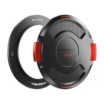 Anillo base para objetivo con tapa Freewell FW-L1-BL67 67 mm para Real Locking VND