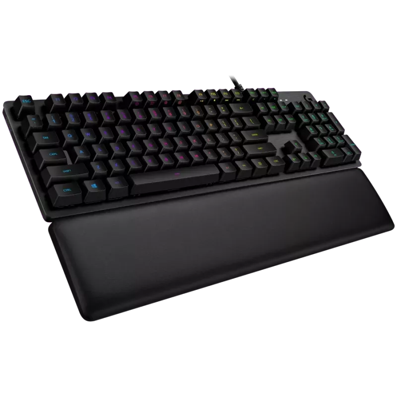 LOGITECH G513 Teclado gaming mecánico con cable LIGHTSYNC - CARBON - US INT'L - USB - TÁCTIL