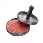 Prensa para hamburguesas GEFU 89419, plástico, Ø 11,8 cm, altura 93 mm, gris/negro