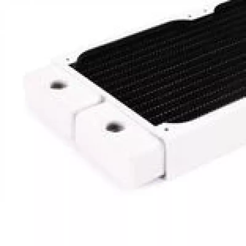 Radiador de refrigeración líquida 240 mm Alphacool NexXxoS HPE‑30 — blanco