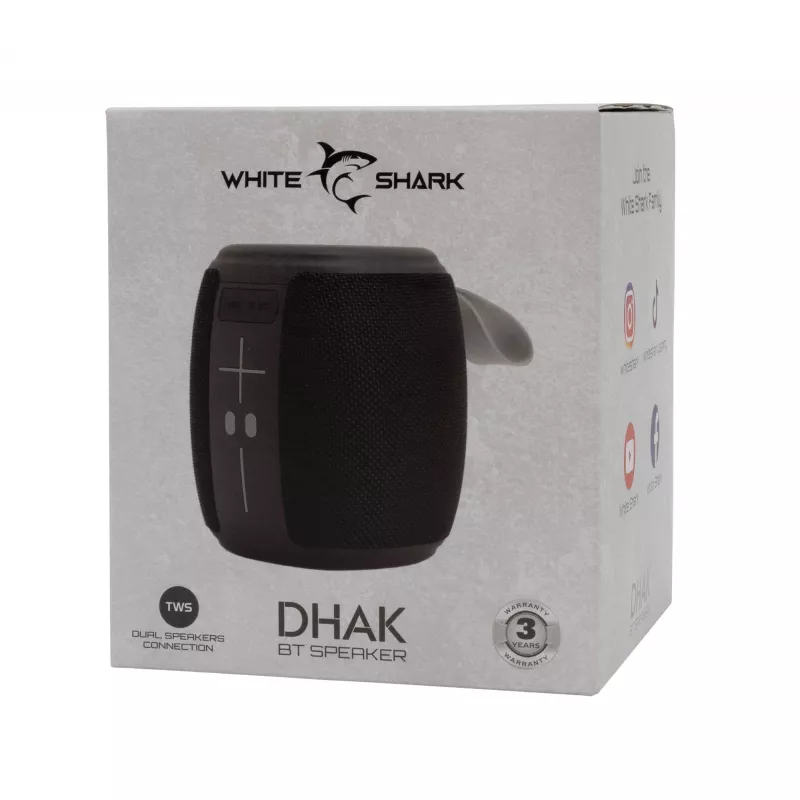 Altavoz portátil White Shark GBT-888 Dhak negro