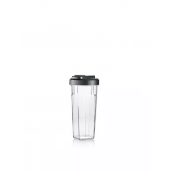 Batidora de mesa SEVERIN SM 3743 — bol de 0,6 l, 320 W, negra, cuchillas de acero inoxidable