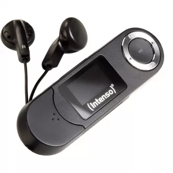 Intenso Music Walker - Reproductor digital - 16 GB - Negro
